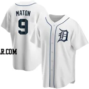 Nick Maton Men's Detroit Tigers White Replica Home Jersey