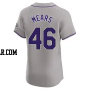 Nick Mears Men's Colorado Rockies Gray Elite Road Jersey