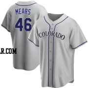 Nick Mears Men's Colorado Rockies Gray Replica Road Jersey