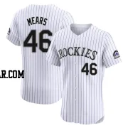 Nick Mears Men's Colorado Rockies White Elite Home Jersey