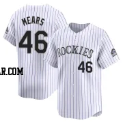 Nick Mears Men's Colorado Rockies White Limited Home Jersey