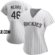 Nick Mears Women's Colorado Rockies White Authentic Home Jersey