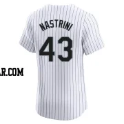 Nick Nastrini Men's Chicago White Sox White Elite Home Jersey