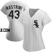 Nick Nastrini Women's Chicago White Sox White Authentic Home Jersey