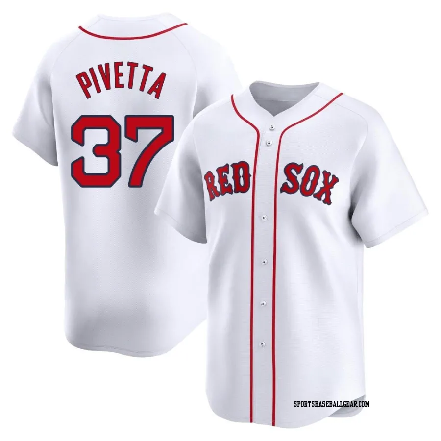 Nick Pivetta Men's Boston Red Sox White Limited Home Jersey