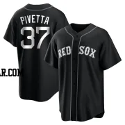 Nick Pivetta Youth Boston Red Sox Black/White Replica Jersey