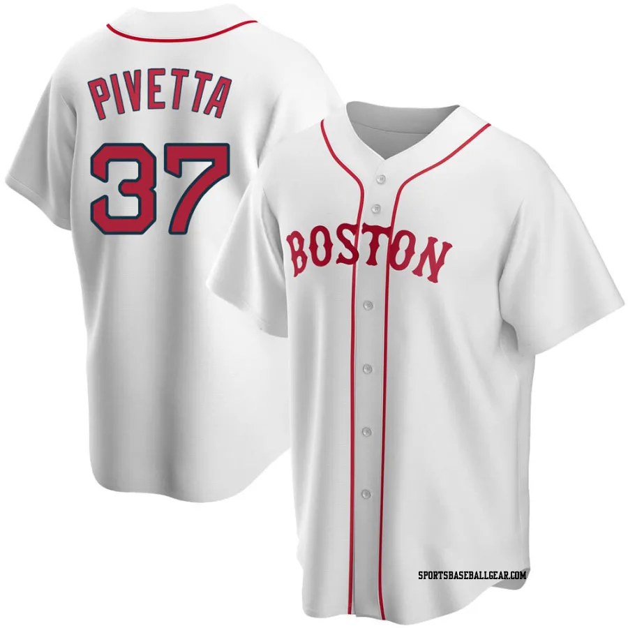 Nick Pivetta Youth Boston Red Sox White Replica Alternate Jersey