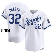 Nick Pratto Men's Kansas City Royals White Limited Home Jersey