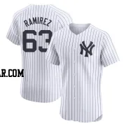 Nick Ramirez Men's New York Yankees White Elite Home Jersey