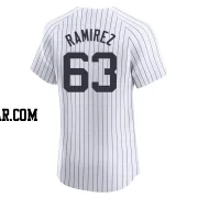 Nick Ramirez Men's New York Yankees White Elite Home Jersey