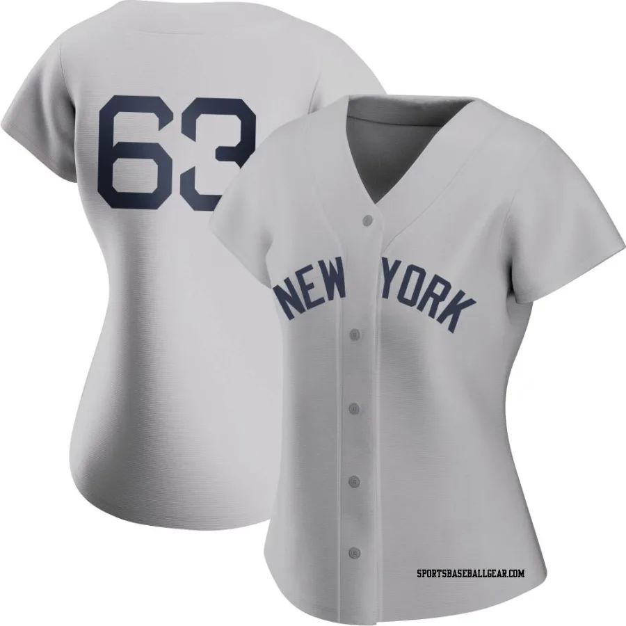 Nick Ramirez Women's New York Yankees Gray Authentic 2021 Field of Dreams Jersey