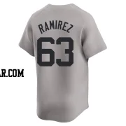 Nick Ramirez Youth New York Yankees Gray Limited Away Jersey