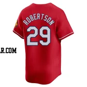 Nick Robertson Men's St. Louis Cardinals Red Limited 2024 City Connect Jersey