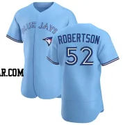 Nick Robertson Men's Toronto Blue Jays Blue Authentic Powder Alternate Jersey