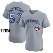 Nick Robertson Men's Toronto Blue Jays Gray Elite Road Jersey