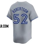 Nick Robertson Men's Toronto Blue Jays Gray Limited Away Jersey