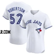 Nick Robertson Men's Toronto Blue Jays White Elite Home Jersey