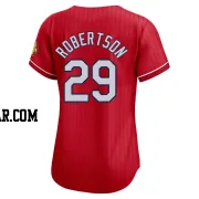 Nick Robertson Women's St. Louis Cardinals Red Limited 2024 City Connect Jersey