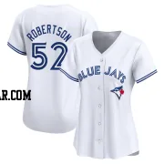 Nick Robertson Women's Toronto Blue Jays White Limited Home Jersey