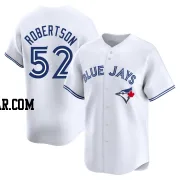 Nick Robertson Youth Toronto Blue Jays White Limited Home Jersey