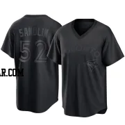 Nick Sandlin Youth Toronto Blue Jays Black Replica Pitch Fashion Jersey