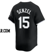 Nick Senzel Men's Chicago White Sox Black Limited Alternate Jersey