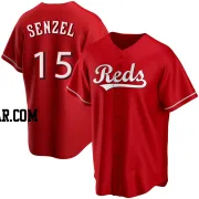 Nick Senzel Men's Cincinnati Reds Red Replica Alternate Jersey