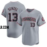 Nick Senzel Youth Washington Nationals Gray Limited Road Jersey