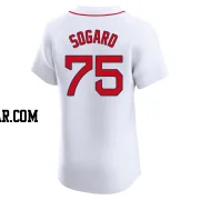 Nick Sogard Men's Boston Red Sox White Elite Home Jersey