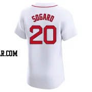 Nick Sogard Men's Boston Red Sox White Elite Home Jersey