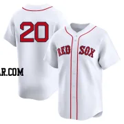 Nick Sogard Men's Boston Red Sox White Limited 2nd Home Jersey