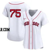 Nick Sogard Women's Boston Red Sox White Limited 2nd Home Jersey