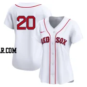 Nick Sogard Women's Boston Red Sox White Limited 2nd Home Jersey