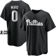 Nick Ward Men's Philadelphia Phillies Black/White Replica Jersey