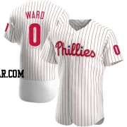 Nick Ward Men's Philadelphia Phillies White Authentic Home Jersey