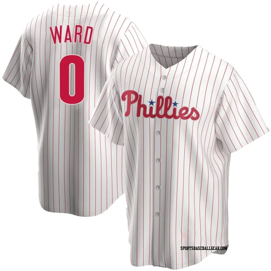 Nick Ward Men's Philadelphia Phillies White Replica Home Jersey