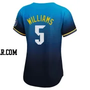 Nick Williams Women's Philadelphia Phillies Blue Limited 2024 City Connect Jersey