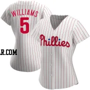 Nick Williams Women's Philadelphia Phillies White Authentic Home Jersey