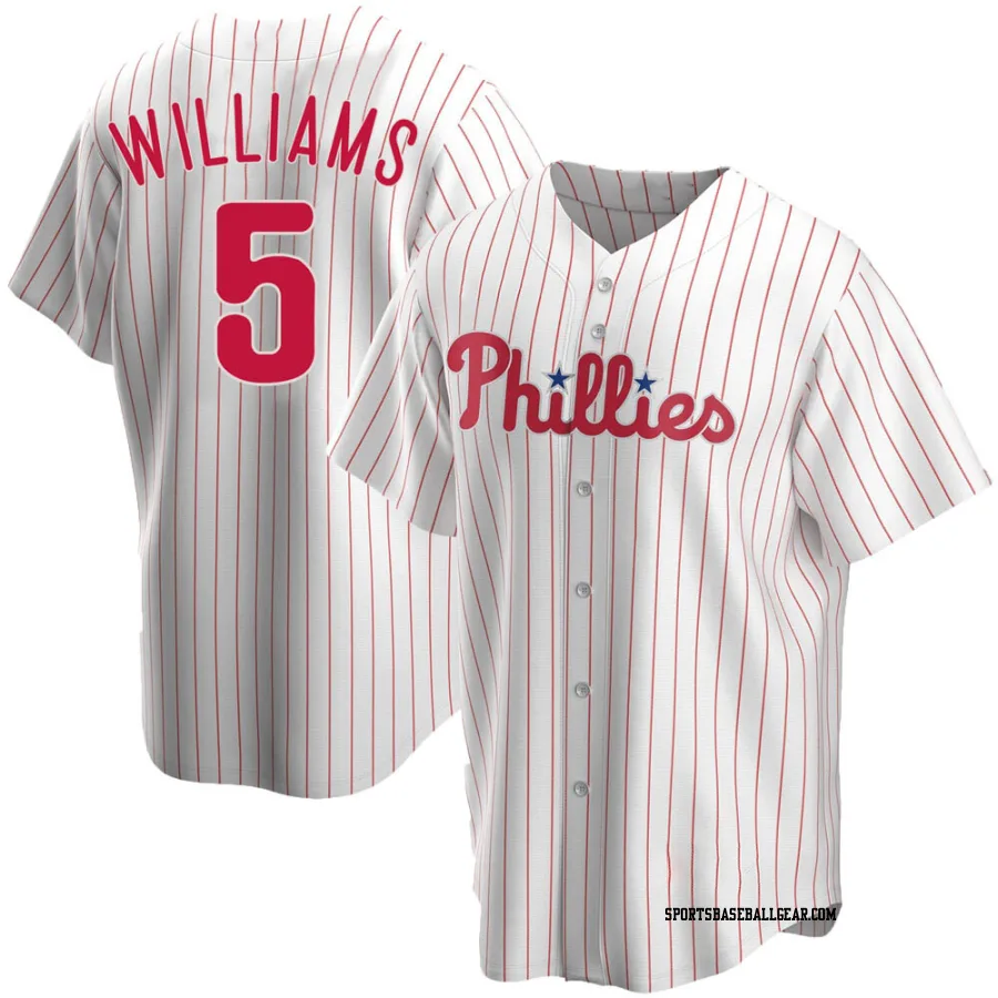 Nick Williams Youth Philadelphia Phillies White Replica Home Jersey