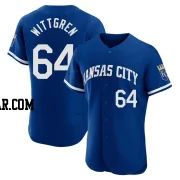 Nick Wittgren Men's Kansas City Royals Royal Authentic 2022 Alternate Jersey