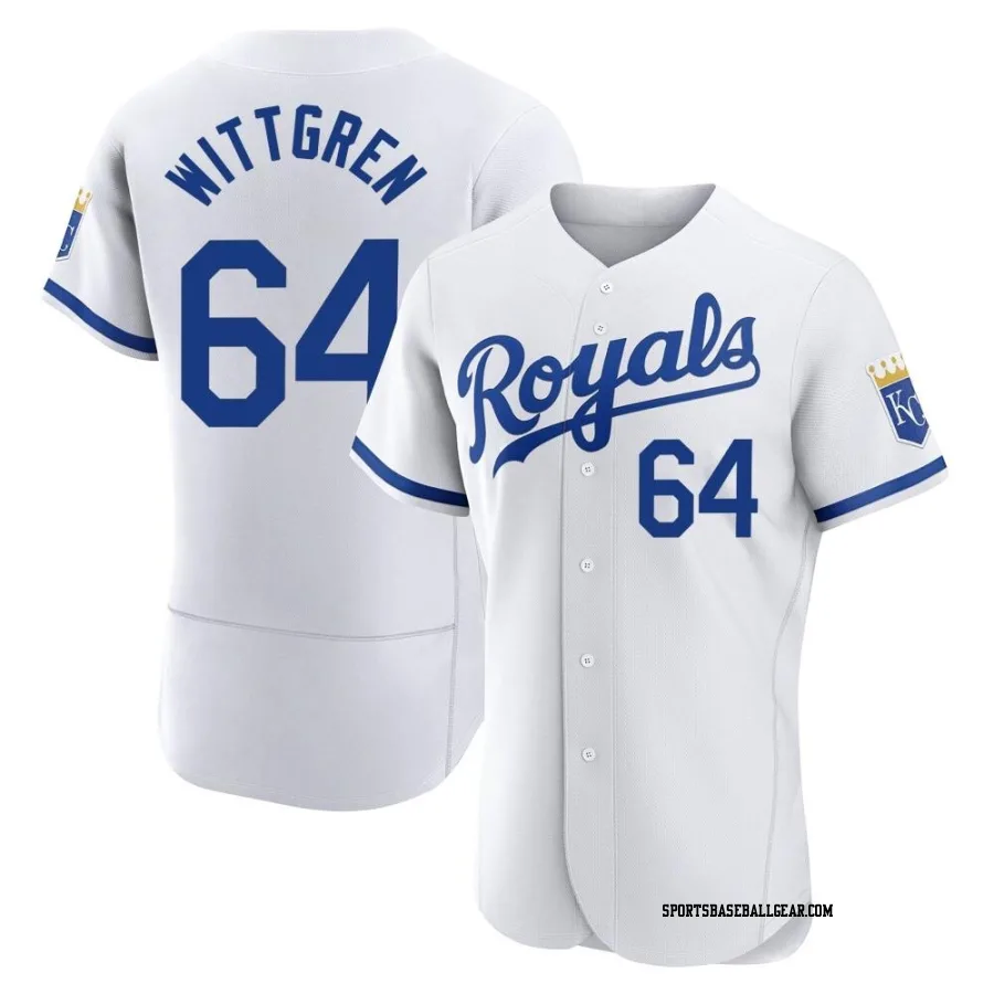 Nick Wittgren Men's Kansas City Royals White Authentic 2022 Home Jersey