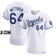 Nick Wittgren Men's Kansas City Royals White Elite Home Jersey