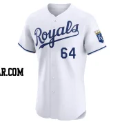 Nick Wittgren Men's Kansas City Royals White Elite Home Jersey