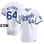 Nick Wittgren Men's Kansas City Royals White Limited Home Jersey