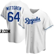 Nick Wittgren Men's Kansas City Royals White Replica Home Jersey