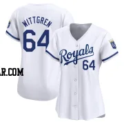 Nick Wittgren Women's Kansas City Royals White Limited Home Jersey