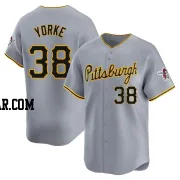 Nick Yorke Men's Pittsburgh Pirates Gray Limited Away Jersey