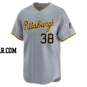 Nick Yorke Men's Pittsburgh Pirates Gray Limited Away Jersey