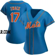 Nick Zwack Women's New York Mets Royal Authentic Alternate Jersey