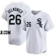 Nicky Delmonico Men's Chicago White Sox White Limited Home Jersey